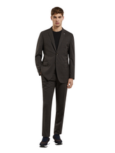 Slim Fit K-Globetrotter Prince of wales Suit